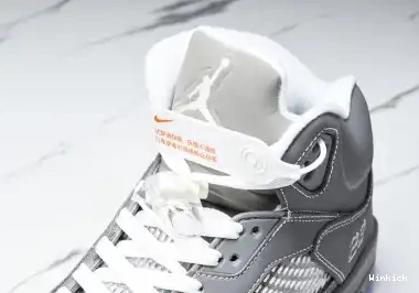 136027-005 Grey' Jordan 5 Retro 'Wolf 0511